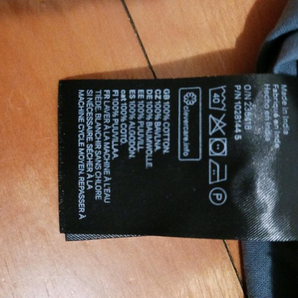 H&M Chemise manche courte homme taille petit (medium) bleu ciel - Picture 5 of 6